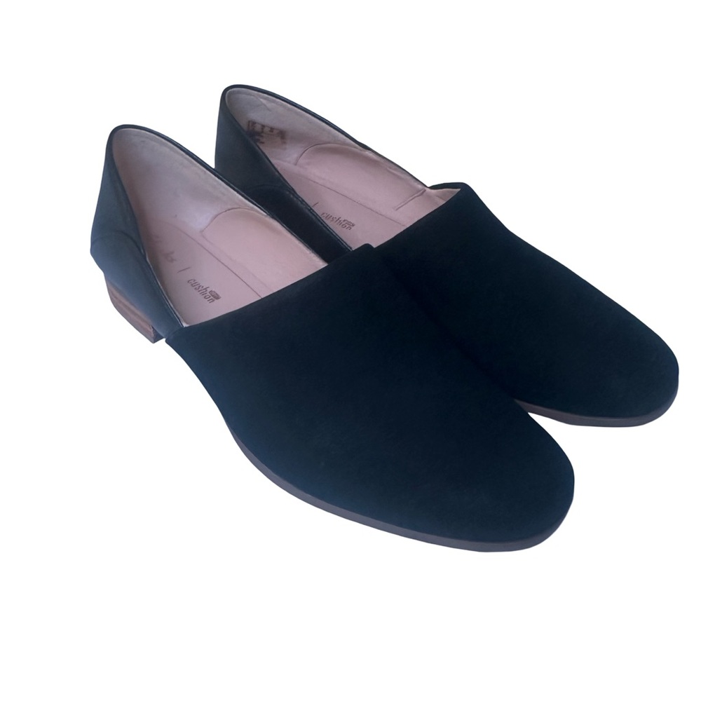 Clarks Black Leather Flats for Women - Picture 5 of 5